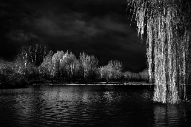 La nuit, je marche, série de Fabrice Poiteaux